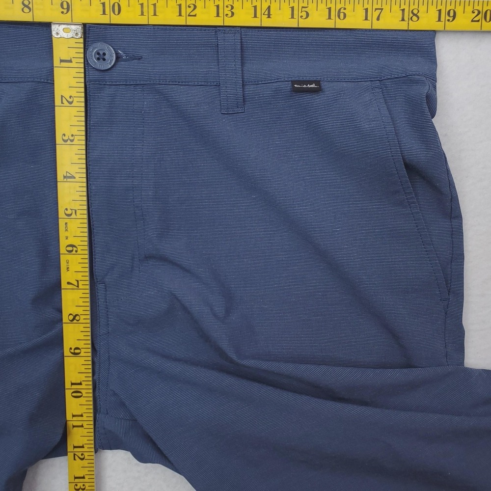 Travis Mathew Shorts Mens 36 Blue Chino Stretch Performance Golf Lightweight - Picture 7 of 10